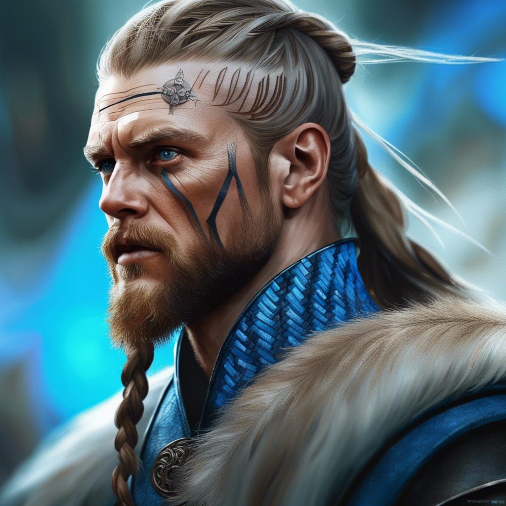 Viking. Before the storm - AI Generated Artwork - NightCafe Creator