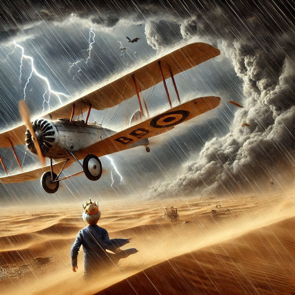 The Little Prince and the Sahara Storm