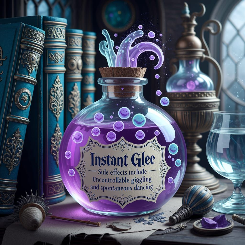 Instant Glee Potion  by @Lori M