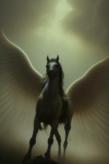 Winged Pegasus #ModifierMonday - AI Generated Artwork - NightCafe Creator