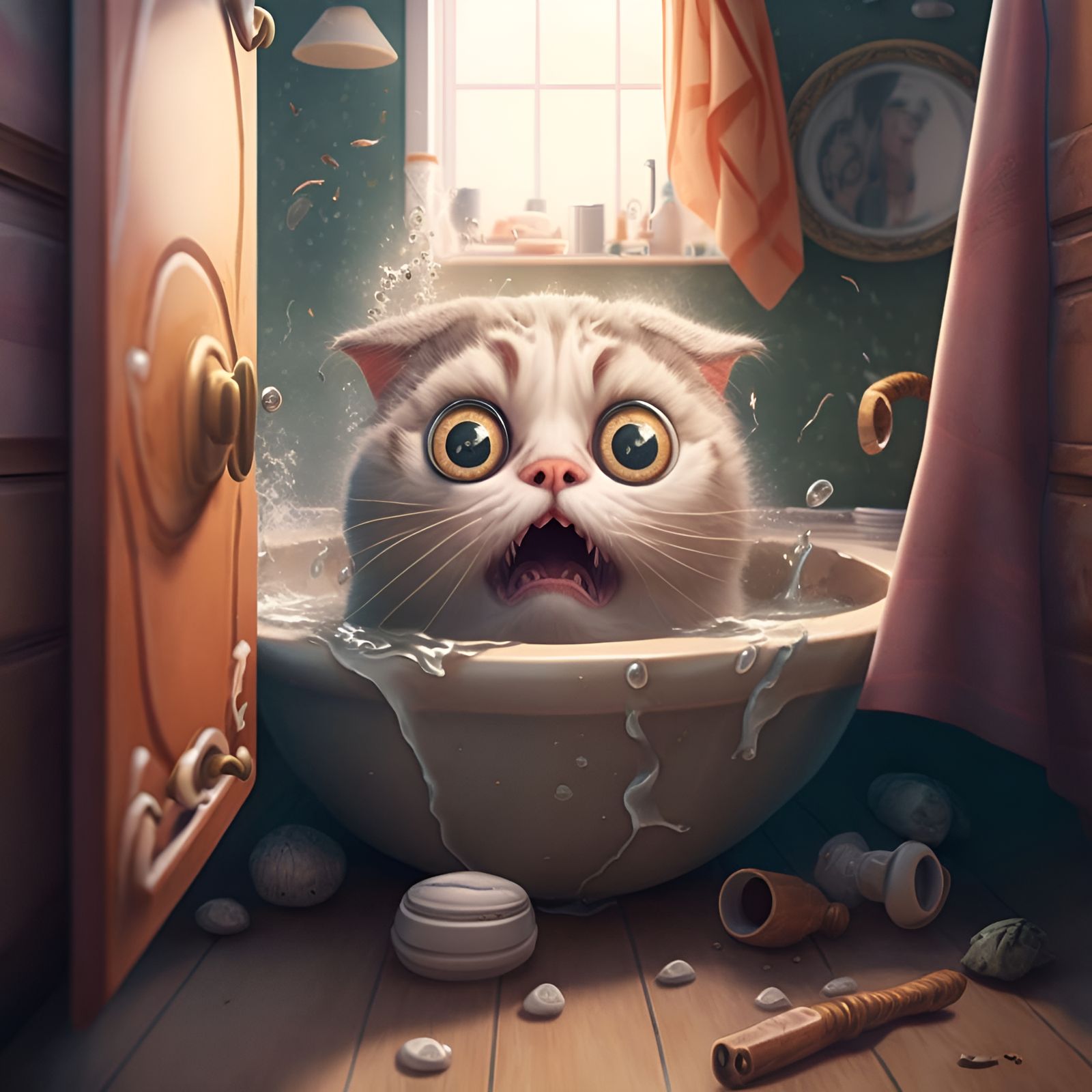 “Pawlease shut the door!”