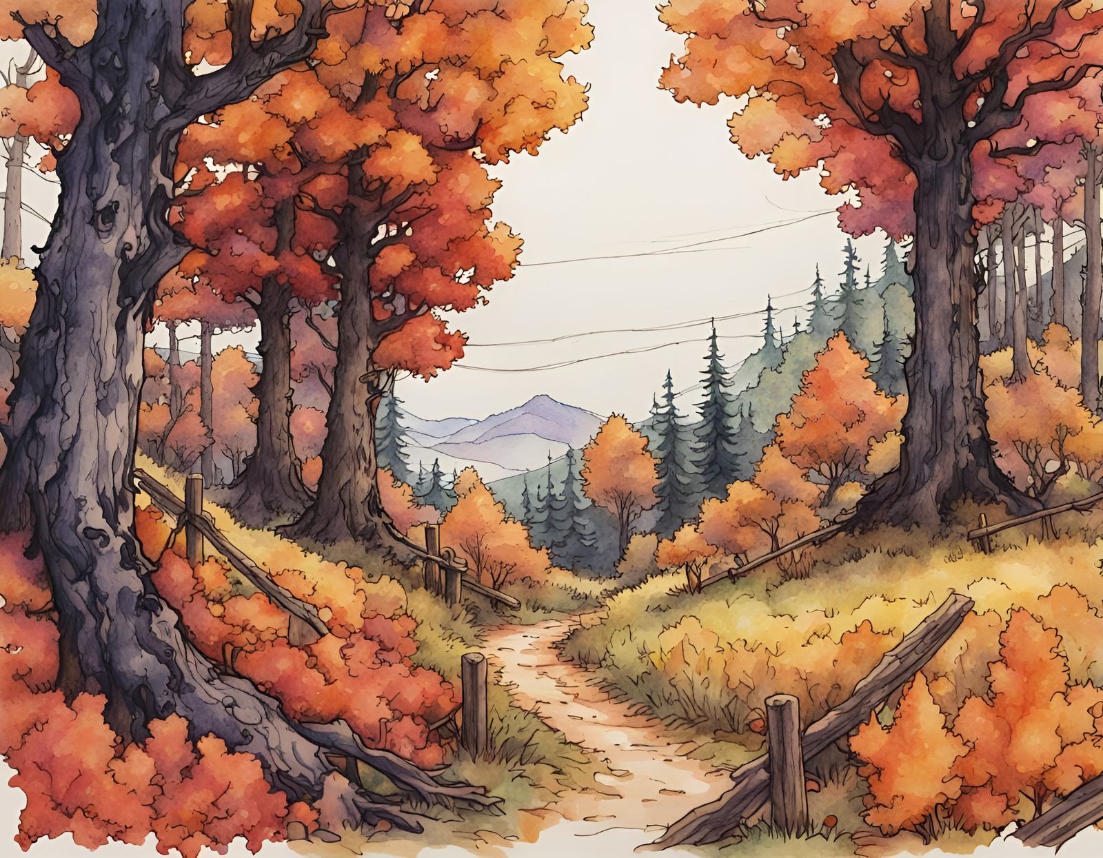 Stardew Valley Forest in Autumn