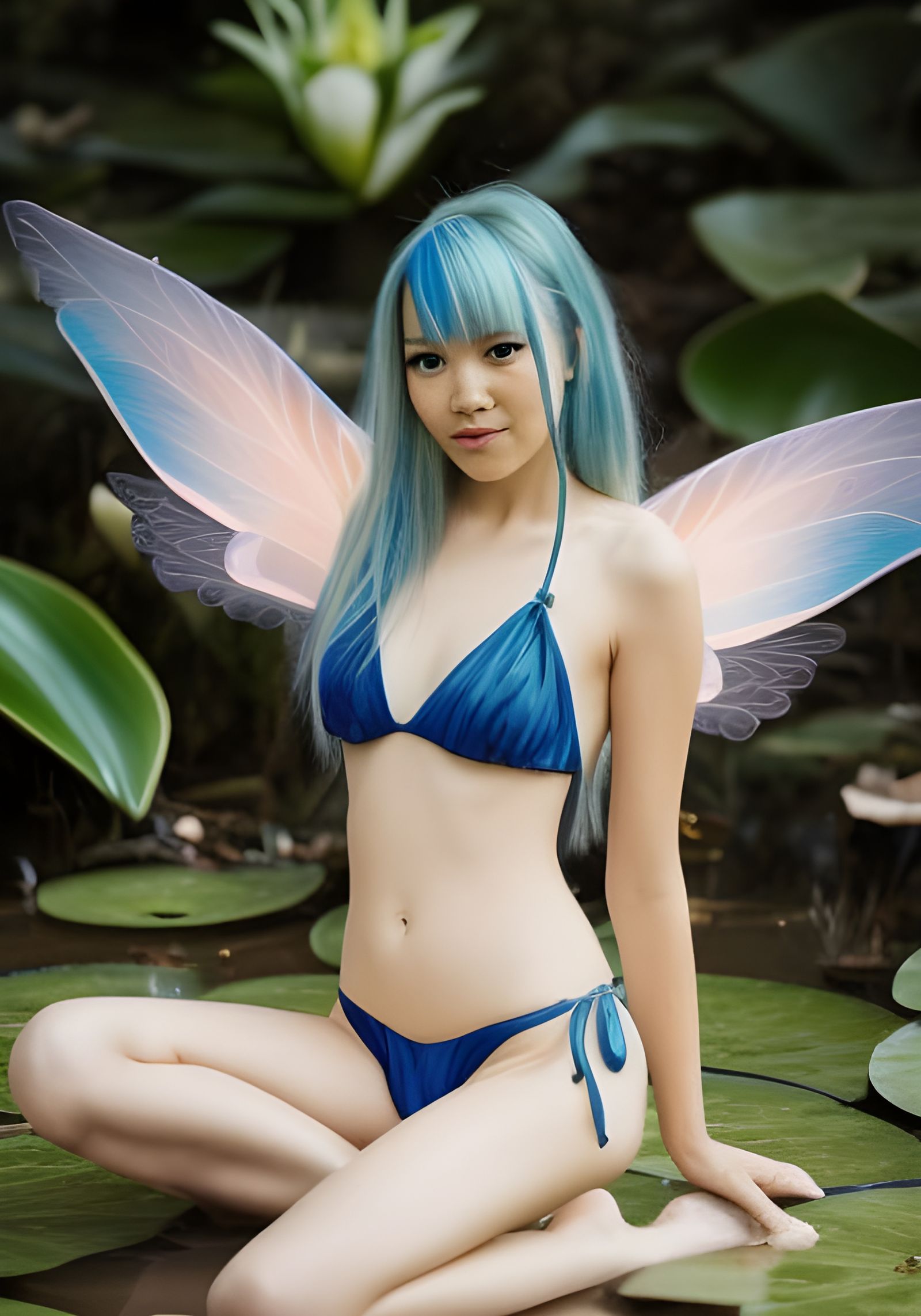 A Beautiful Asian Fairy