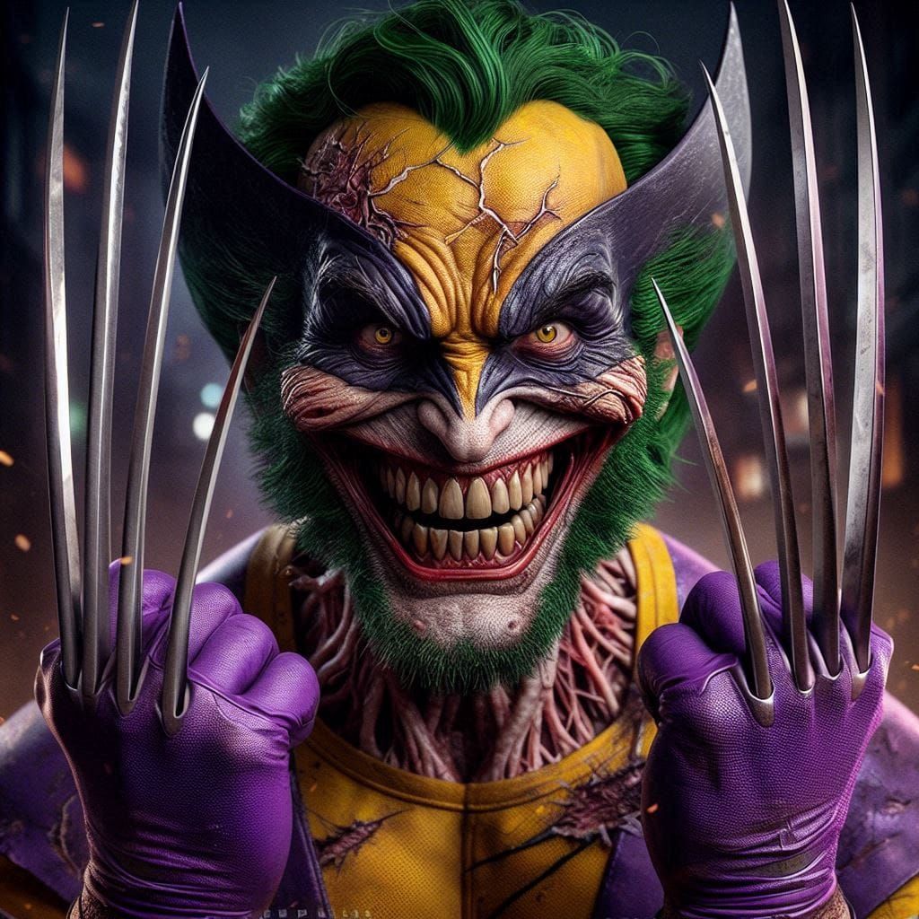 Joker/Wolverine Fusion