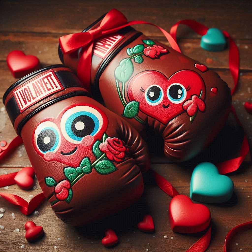 Boxing g(love)s  by @Blue Enchanted