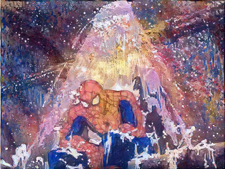 Sad Spider-Man
