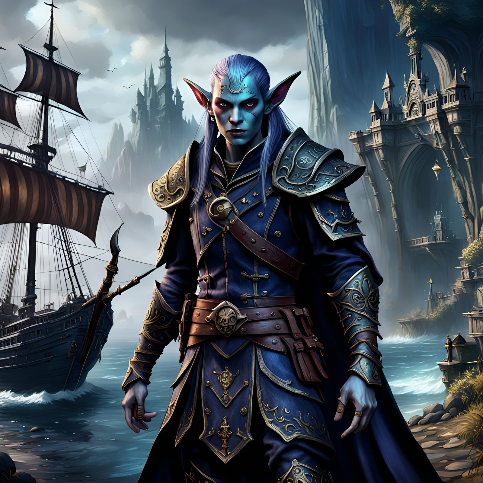 Pirates dark elf