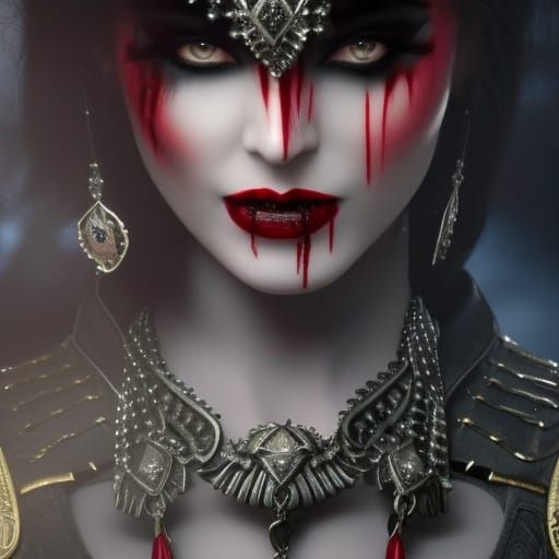 Stunning Vampiress Goddess