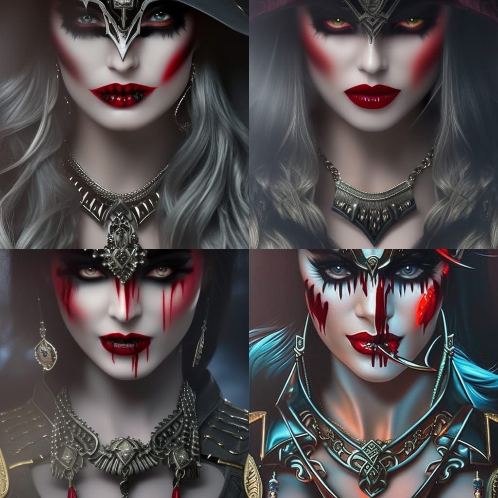 Stunning Vampiress Goddess