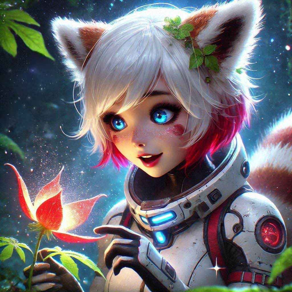 Jaybe found a cool flower!