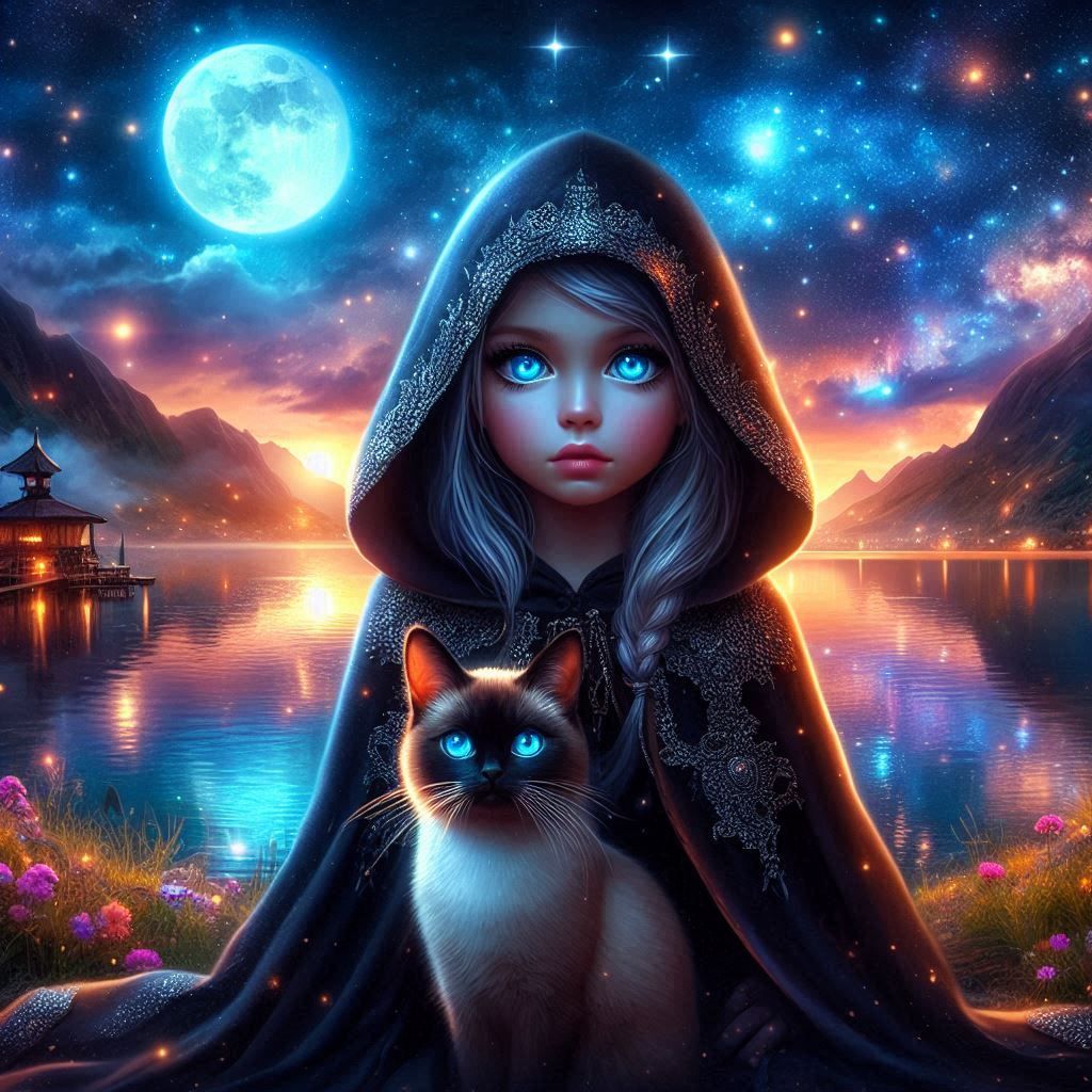 mysterious little girl