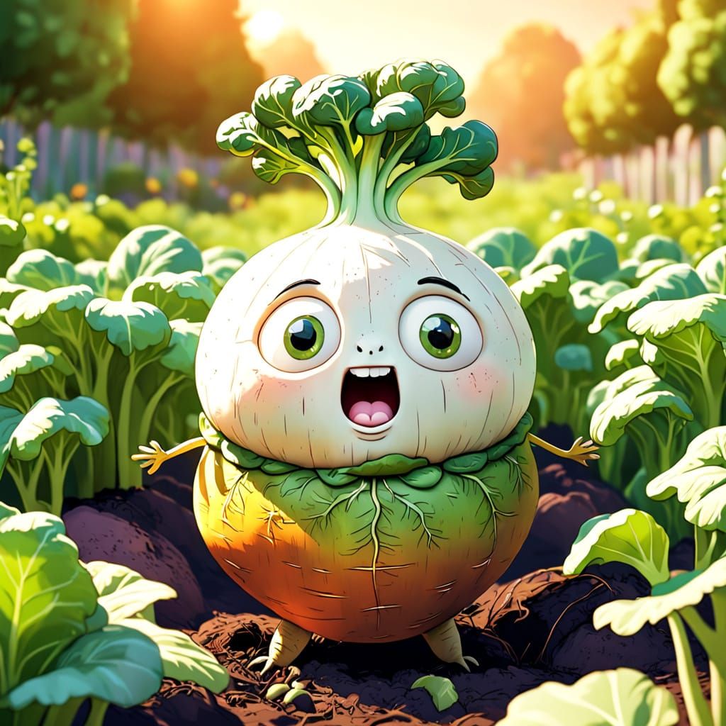 Turnip  by @Alfred Stephens