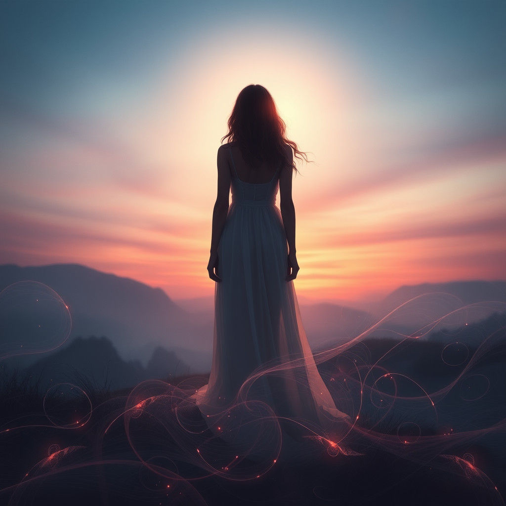 The night falls, the place where I belong