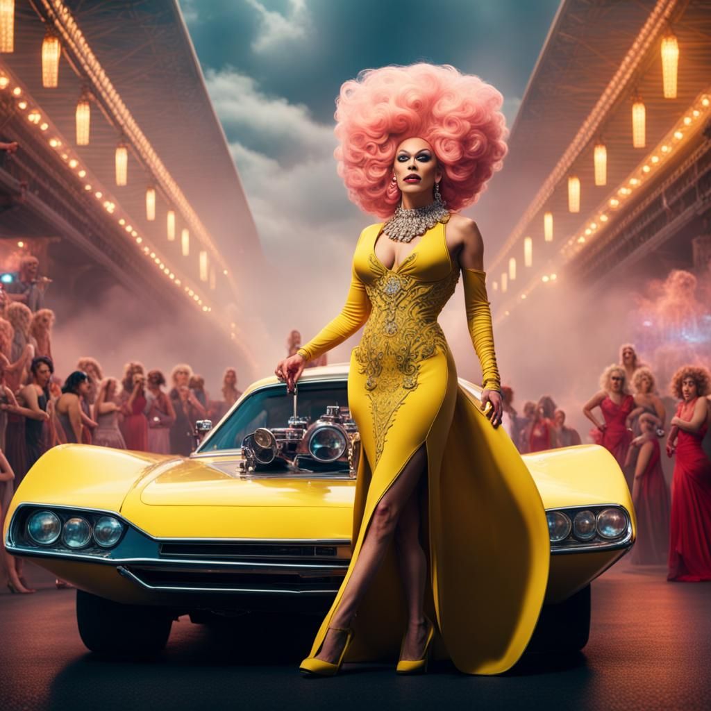 Racing For Pink Slips AI Generated Artwork NightCafe Creator