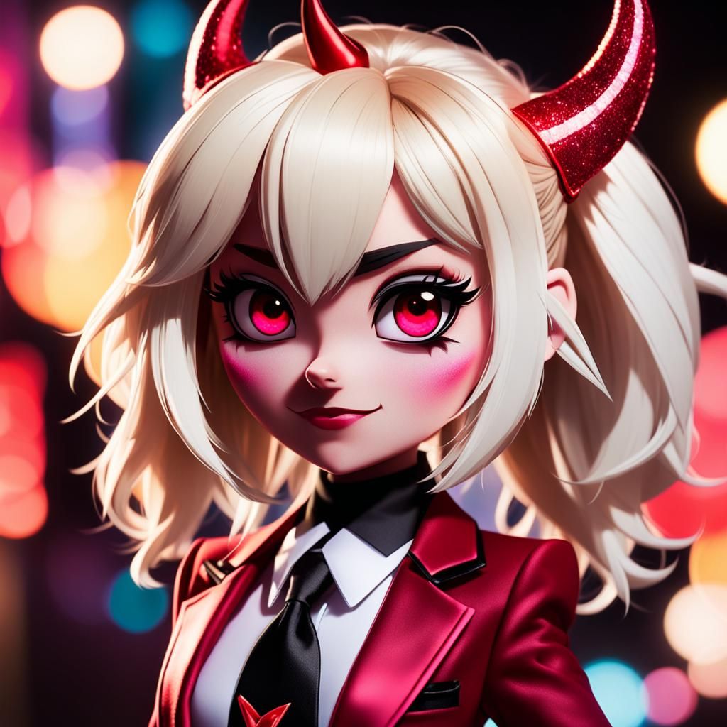 Hazbin Hotel animated show, Charlie Morningstar, Princess of...