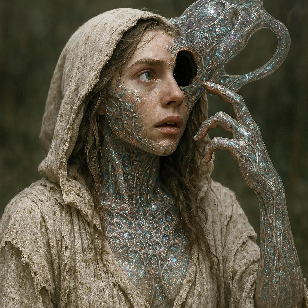 Corrupted by Clear Gelatinous Biomechanical Creature