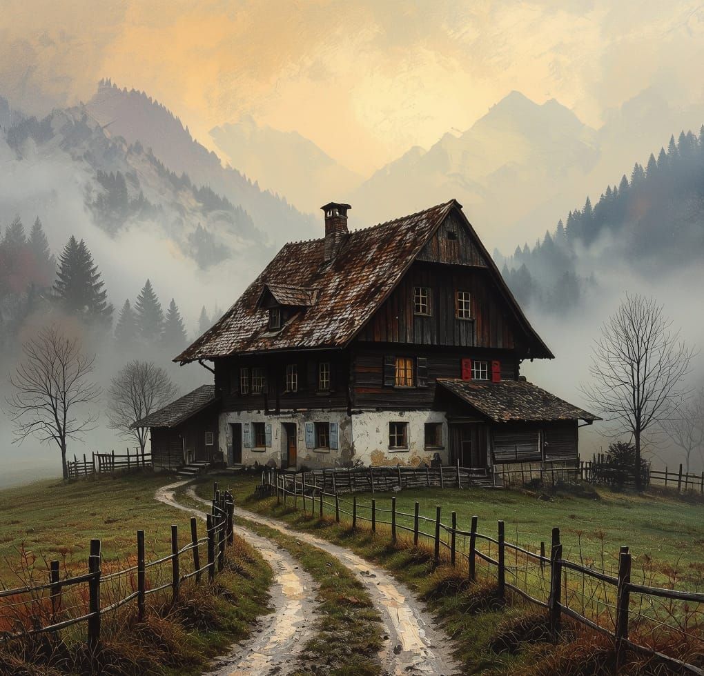 Old Swiss Farmhouse