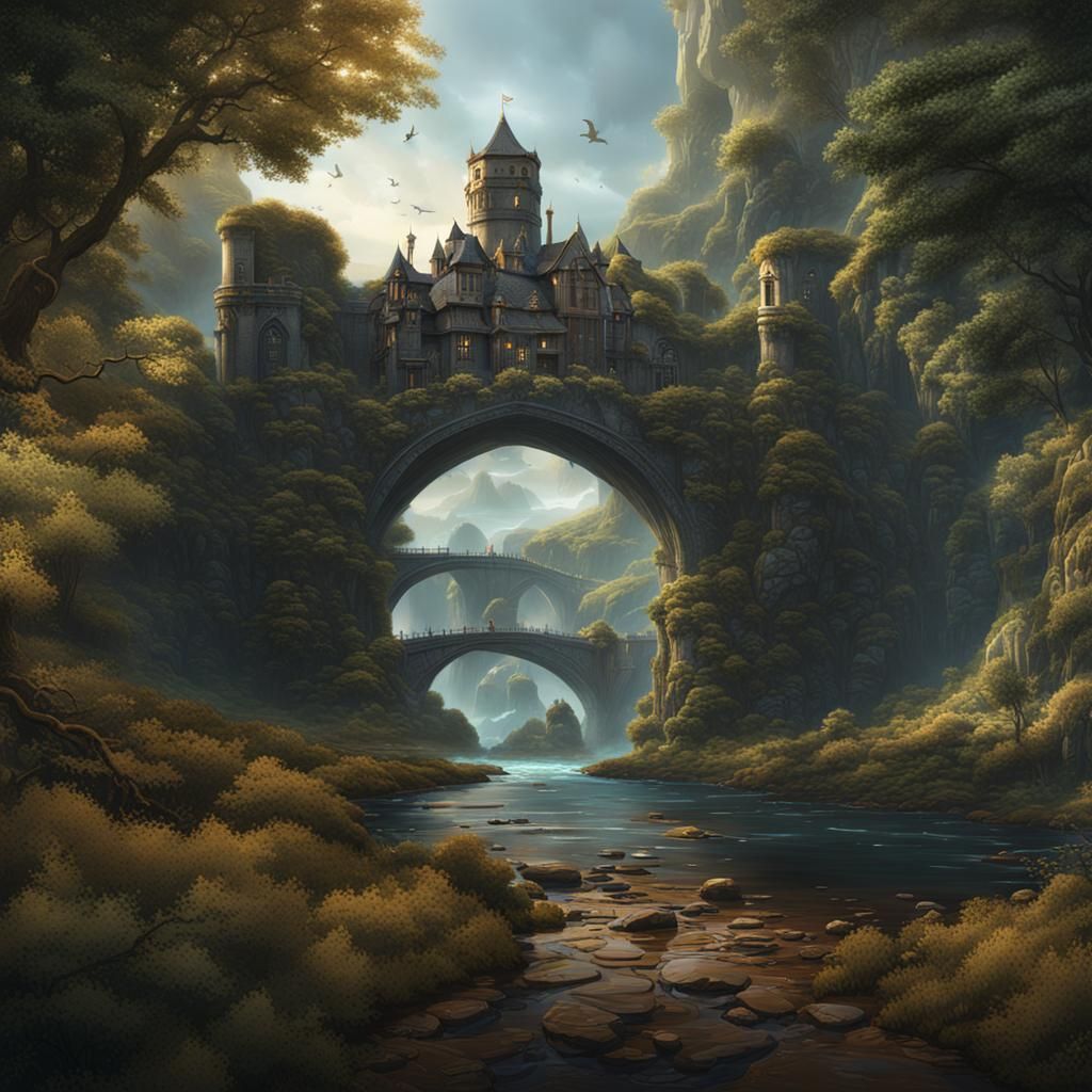Lucky Irish Figure in Detailed Matte Painting