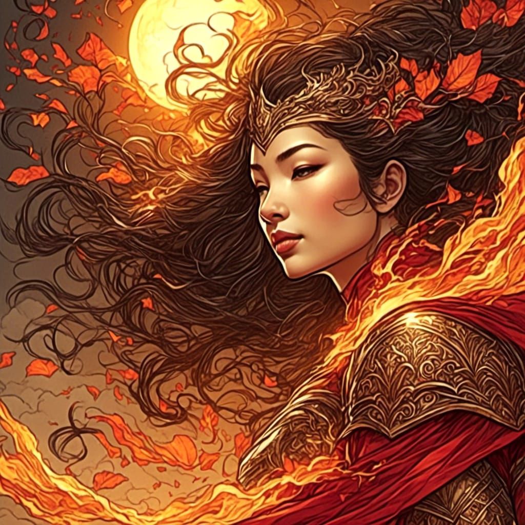  <lora:Comic book:1.0> The warmth of the sun fades with the evening