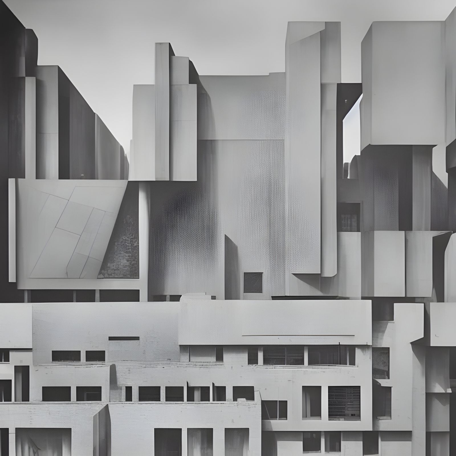 After Architecture Without Architects AI Generated Artwork