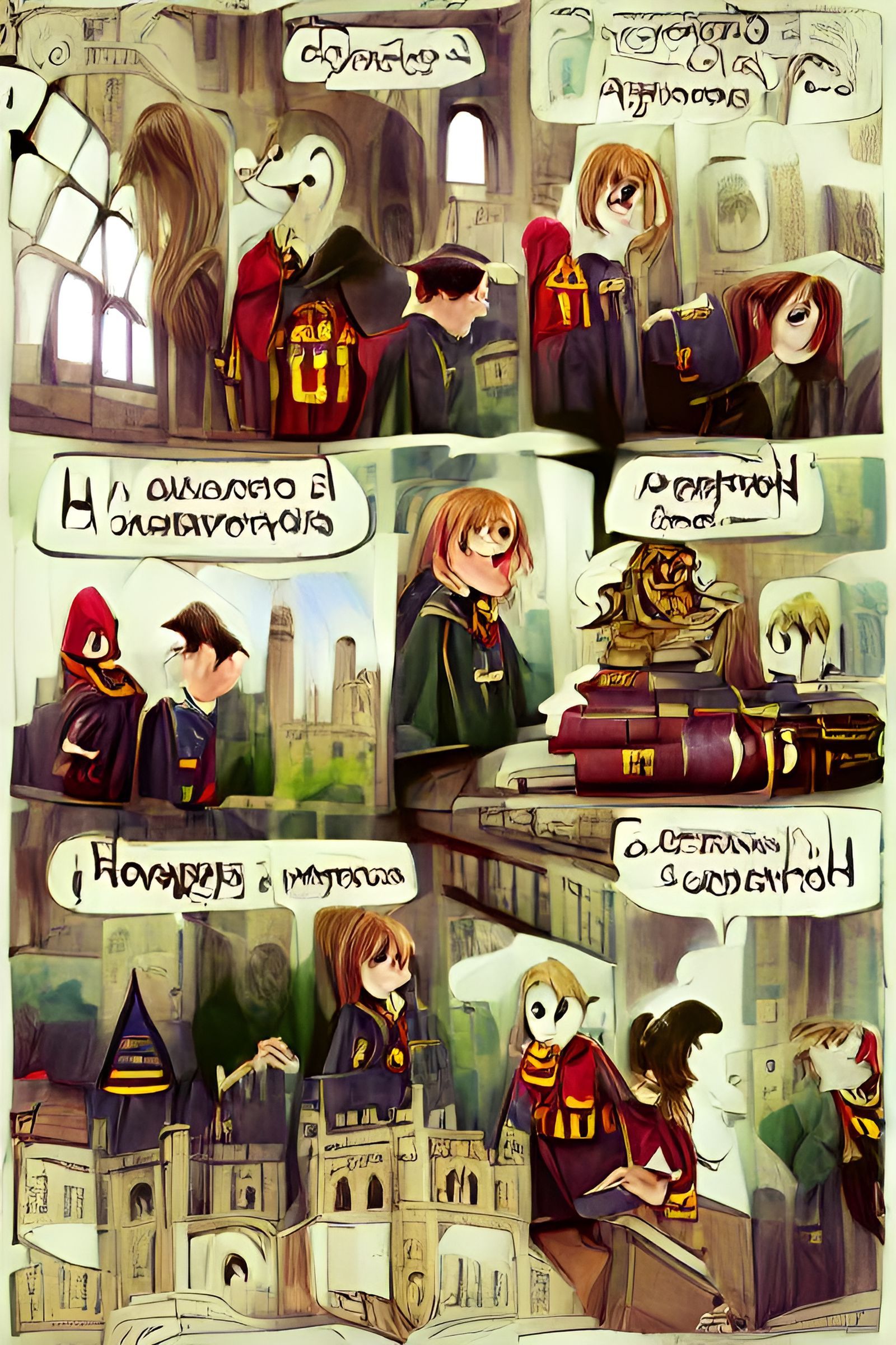 Hogwarts comics 2