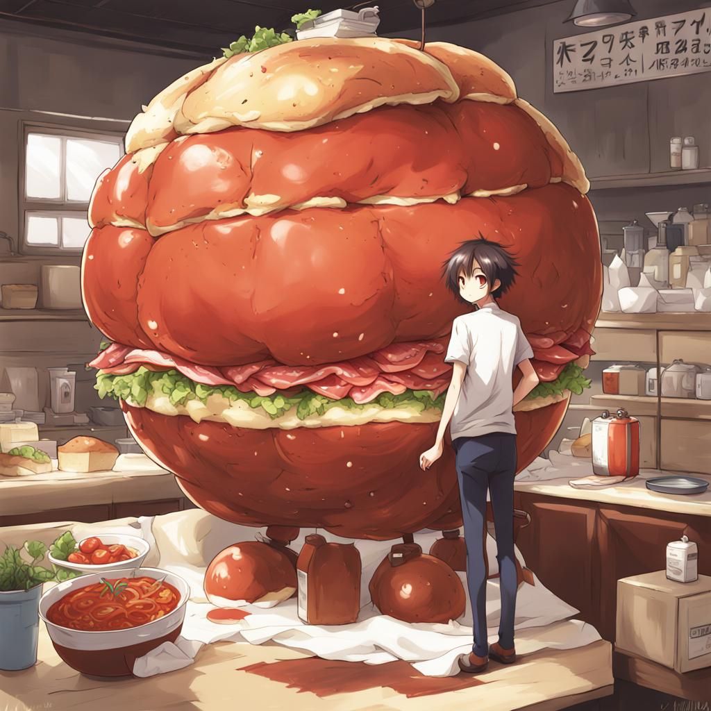 A GIANT MEATBALL SUB