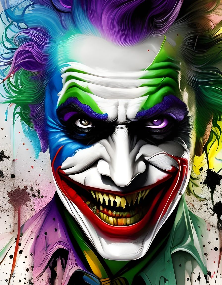 Why So Serious? - AI Generated Artwork - NightCafe Creator