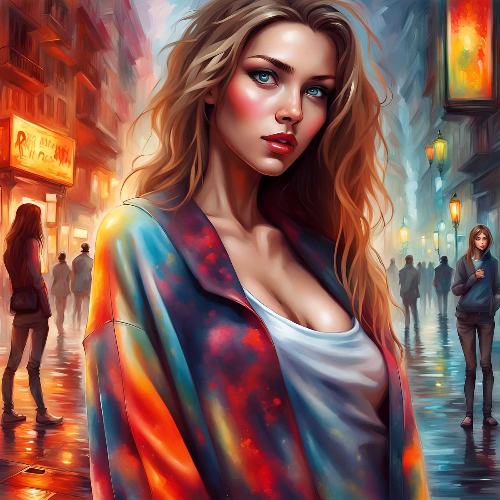 Hipster Style Women - AI Generated Artwork - NightCafe Creator