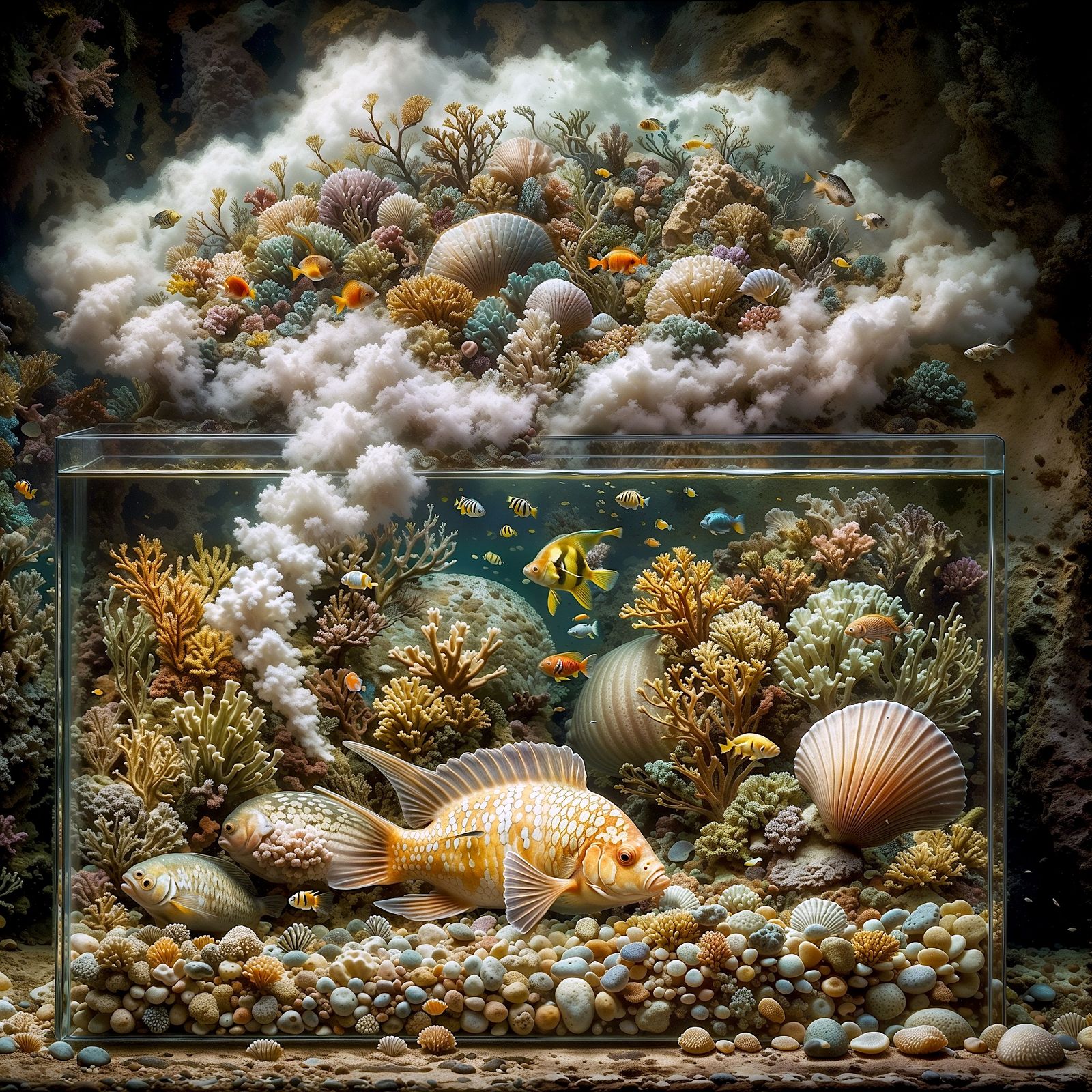 Fish dreams of a better life, by @PiXXel_Pics