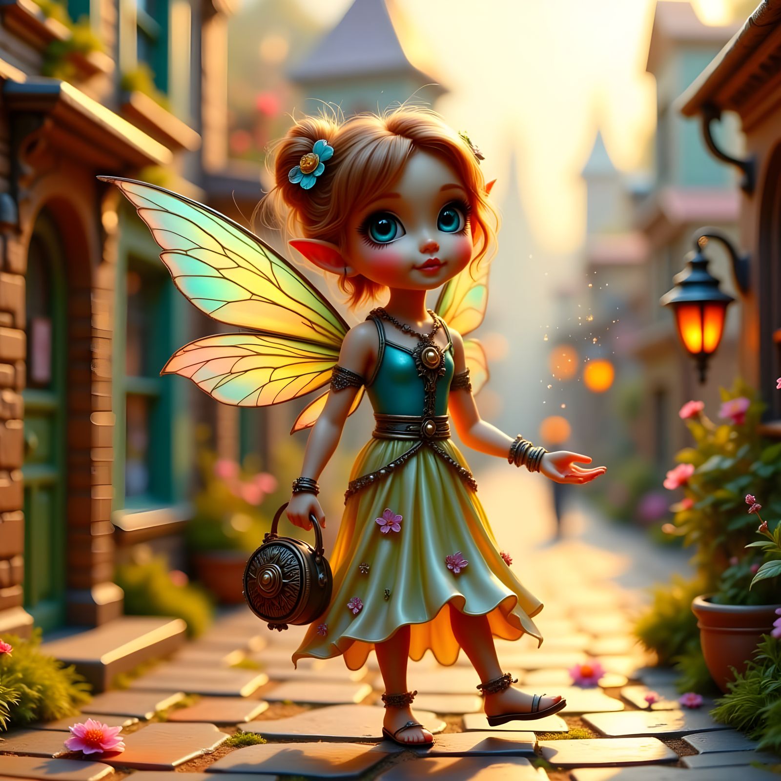 Punky Fairy Sprinkling Magical Pixie Dust