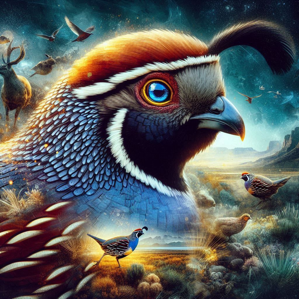 Double Exposure Quail