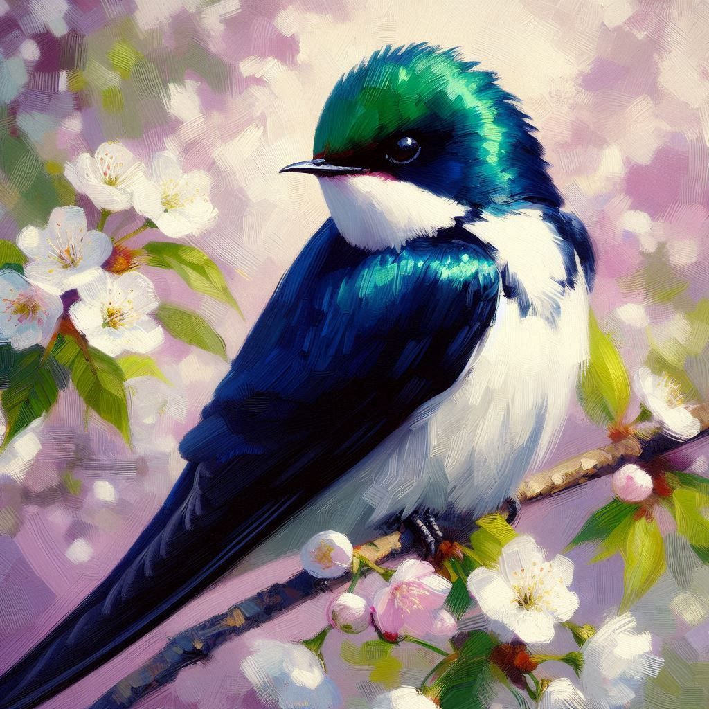 Violet Green Swallow