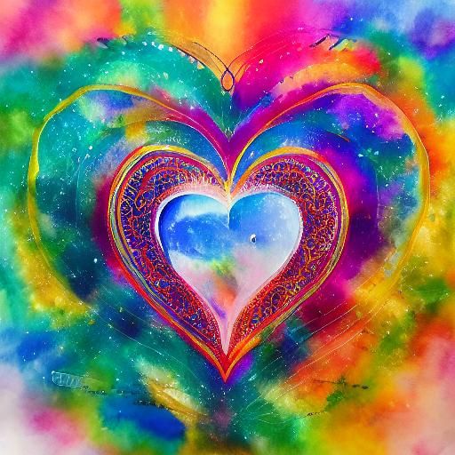 Heart Expansion AI Generated Artwork NightCafe Creator