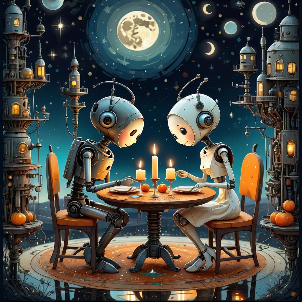Candlelit Dinner!  by @Nikko P