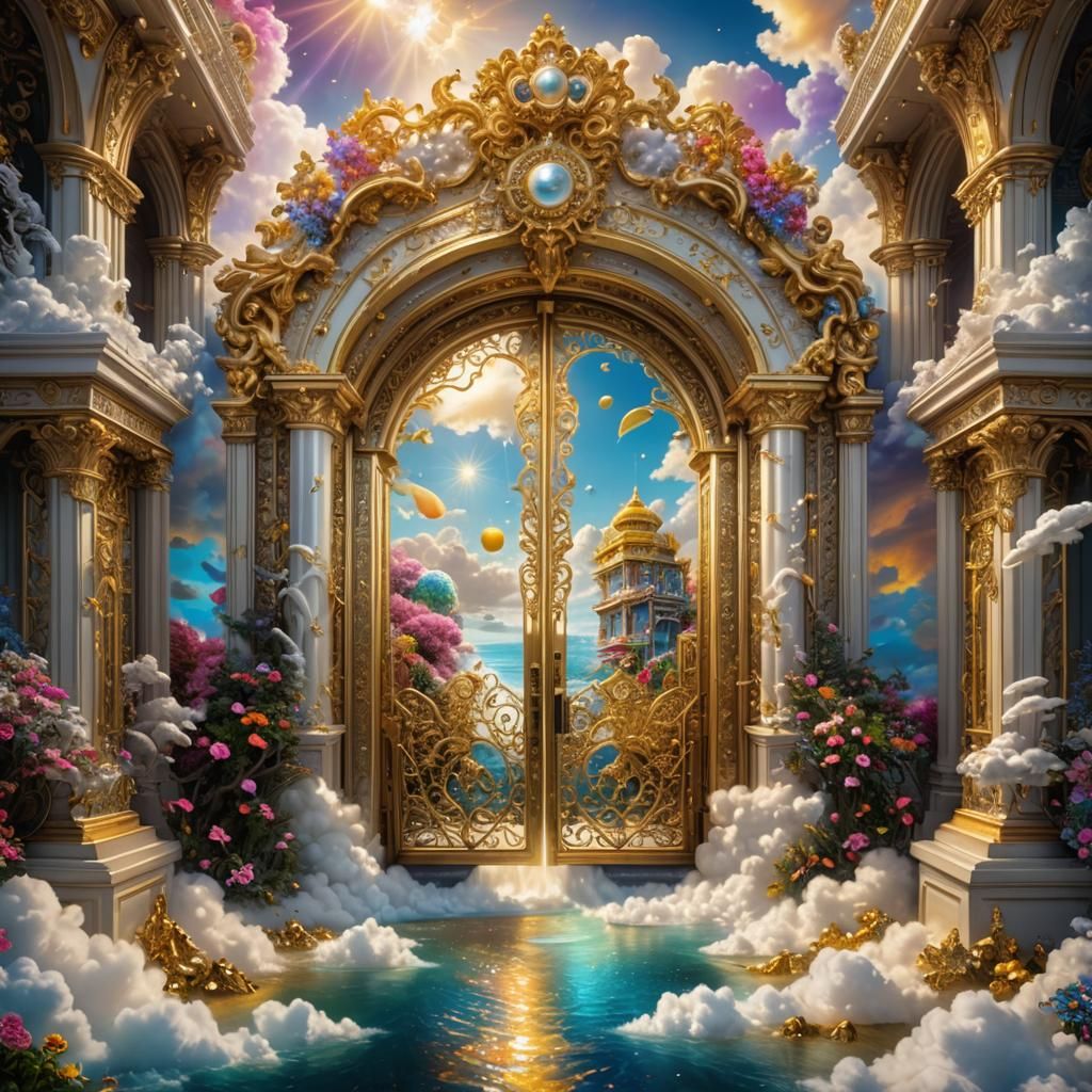 """Stunning Pearly Gates Heaven"""  by @skydark