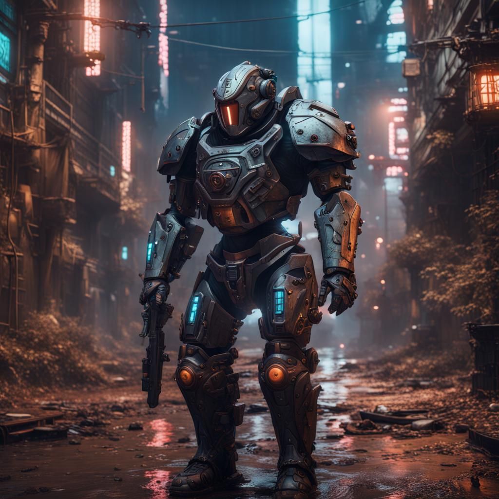 Cyberpunk Juggernaut