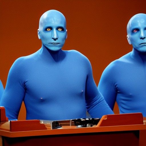 Blue Man Group In Congress AI Generated Artwork NightCafe Creator kapusomojessicasoho-on-twitter-now-airing-bluer-than-blue-si-blue