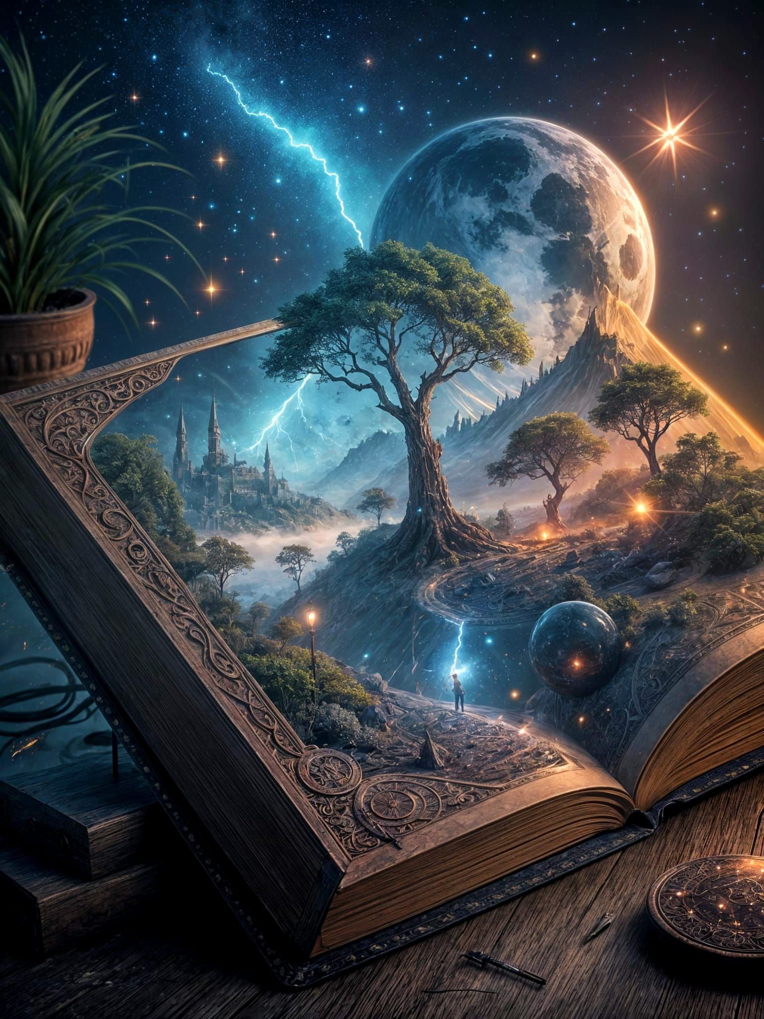 Worlds Unbound;  by @Orielle Figwillow