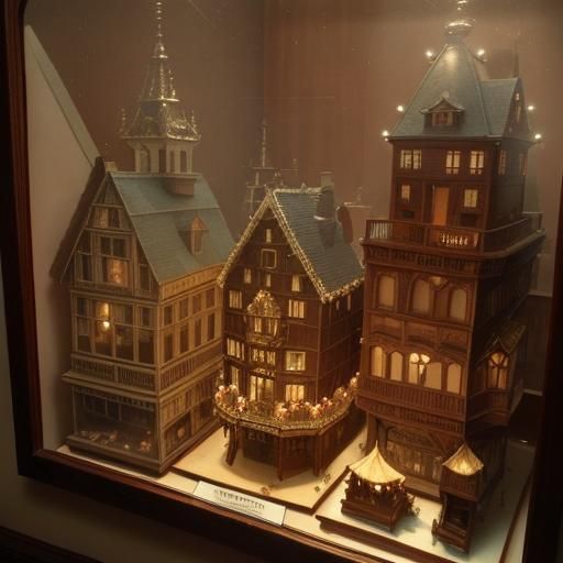 More Dollhouses AI Generated Artwork NightCafe Creator