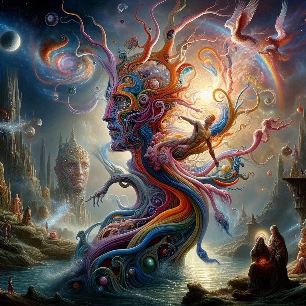 SOULS EXPELLED AND MAN TURNED INTO AN AUTOMAT multi-layered ...