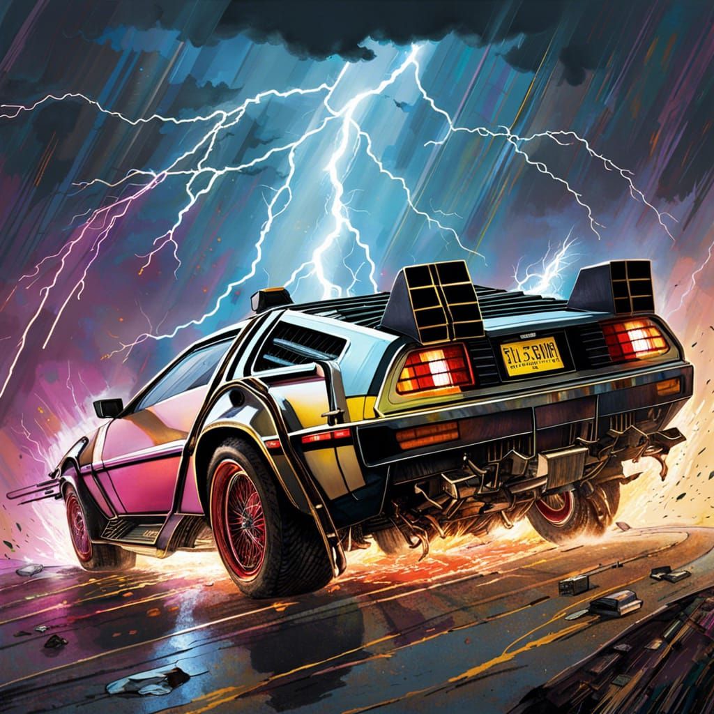 88 miles per hour  by @Arkelon