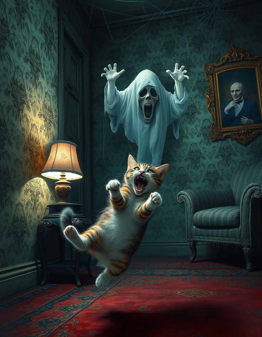 Why do cats go crazy at night?