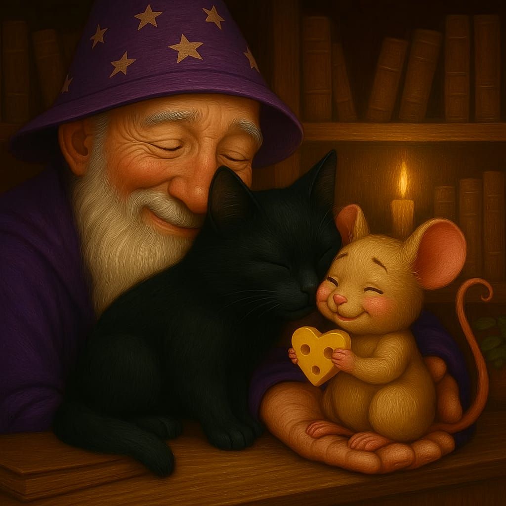 shy bashful cute loving care of Aurelia Nibblewick