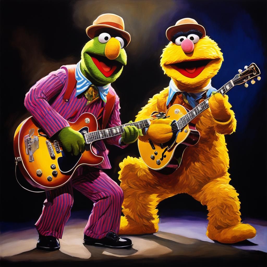 Image: Everything is better with music.