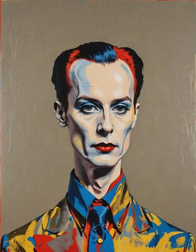 Klaus Nomi - AI Generated Artwork - NightCafe Creator