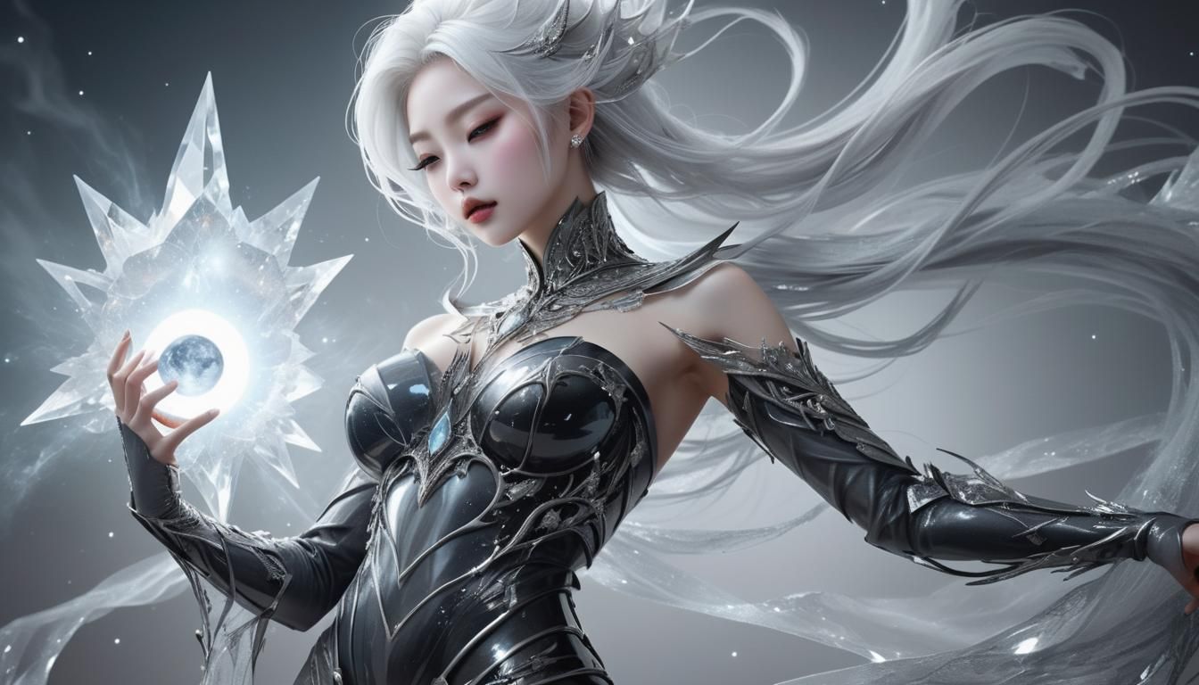 Dark Silver Maiden Magic