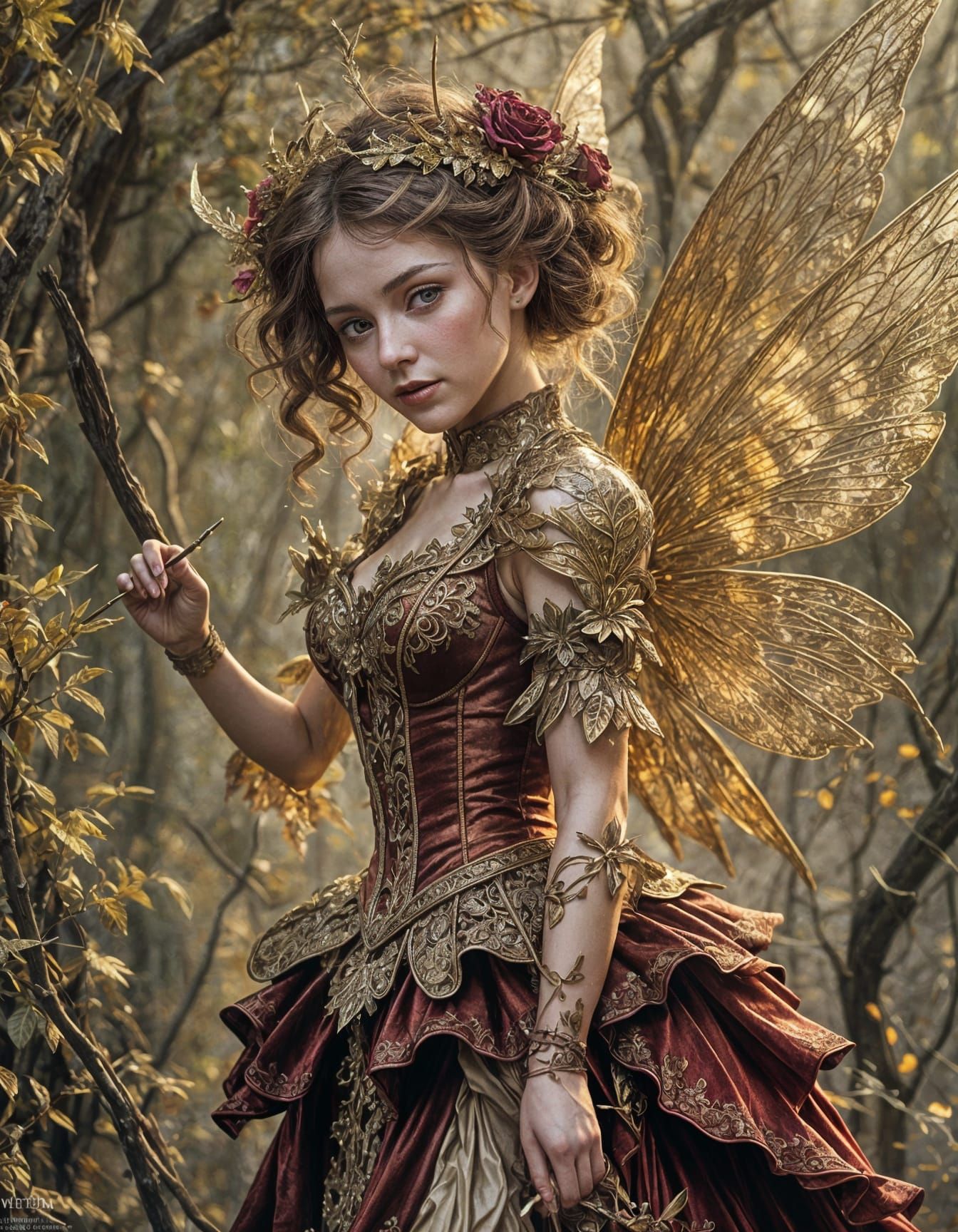 Vintage Faery   by @cyan