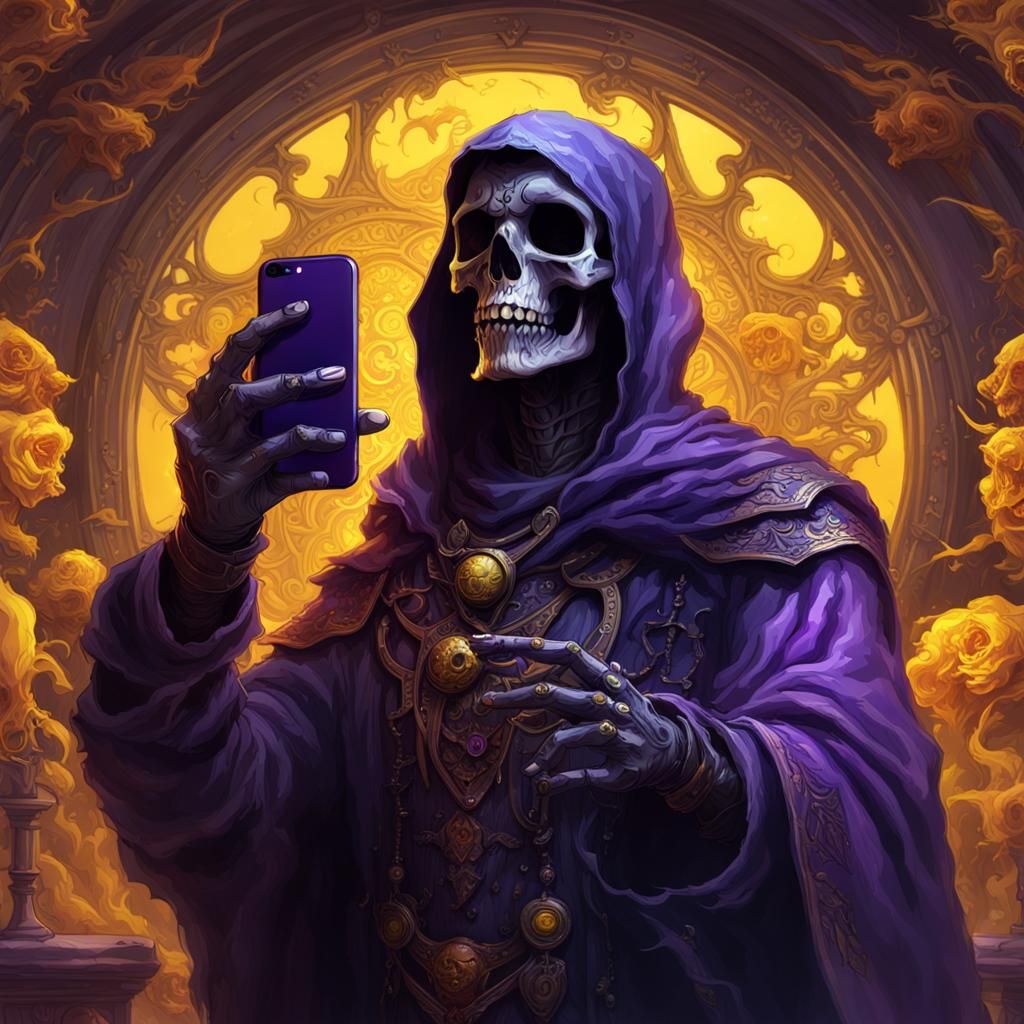 Even death has check his schedule