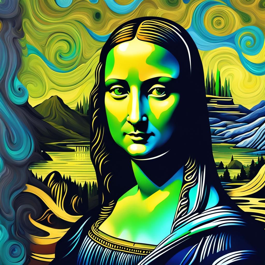 MonaLisa - AI Generated Artwork - NightCafe Creator