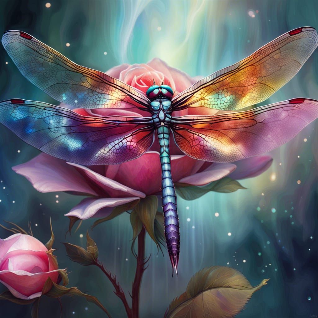 My Little Dragonfly  by @Shywolf